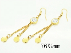 HY Wholesale Earrings 316L Stainless Steel Earrings-HY60E0803KLE