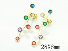 HY Wholesale Earrings 316L Stainless Steel Earrings-HY32E0269HHQ