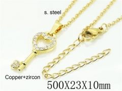 HY Wholesale Necklaces Stainless Steel 316L Jewelry Necklaces-HY54N0613LL