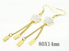 HY Wholesale Earrings 316L Stainless Steel Earrings-HY60E0859KLC