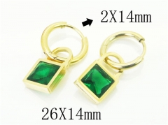 HY Wholesale Earrings 316L Stainless Steel Earrings-HY32E0316HH5