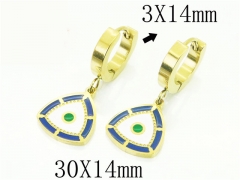 HY Wholesale Earrings 316L Stainless Steel Earrings-HY80E0661MLS