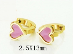 HY Wholesale Earrings 316L Stainless Steel Earrings-HY60E0975JLS