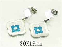 HY Wholesale Earrings 316L Stainless Steel Earrings-HY80E0618LL