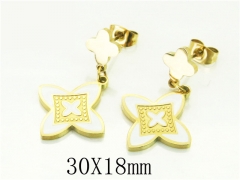 HY Wholesale Earrings 316L Stainless Steel Earrings-HY80E0623ML