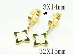 HY Wholesale Earrings 316L Stainless Steel Earrings-HY80E0656MLE