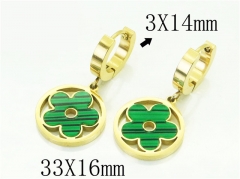 HY Wholesale Earrings 316L Stainless Steel Earrings-HY32E0341NL