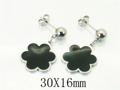 HY Wholesale Earrings 316L Stainless Steel Earrings-HY80E0615LA