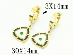 HY Wholesale Earrings 316L Stainless Steel Earrings-HY80E0660MLR