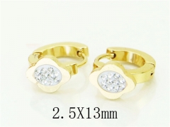 HY Wholesale Earrings 316L Stainless Steel Earrings-HY60E0908JLU