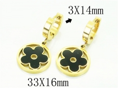 HY Wholesale Earrings 316L Stainless Steel Earrings-HY32E0342N5