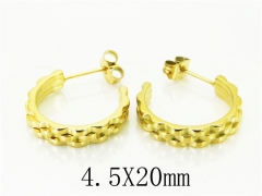 HY Wholesale Earrings 316L Stainless Steel Earrings-HY80E0594ML