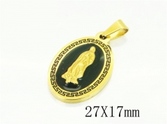 HY Wholesale Pendant 316L Stainless Steel Jewelry Pendant-HY12P1589KD