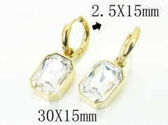 HY Wholesale Earrings 316L Stainless Steel Earrings-HY32E0311HJC