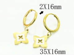 HY Wholesale Earrings 316L Stainless Steel Earrings-HY80E0644MLV