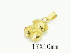 HY Wholesale Pendant 316L Stainless Steel Jewelry Pendant-HY12P1597ILE