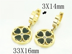 HY Wholesale Earrings 316L Stainless Steel Earrings-HY32E0344PE