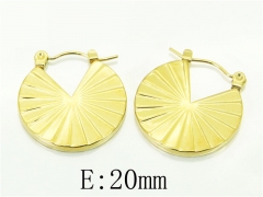 HY Wholesale Earrings 316L Stainless Steel Earrings-HY70E1080LS