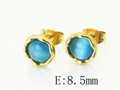 HY Wholesale Earrings 316L Stainless Steel Earrings-HY12E0306JA