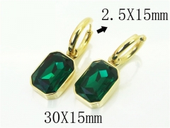 HY Wholesale Earrings 316L Stainless Steel Earrings-HY32E0314HJC