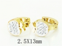 HY Wholesale Earrings 316L Stainless Steel Earrings-HY60E0906JLE