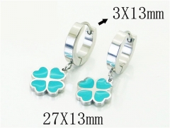 HY Wholesale Earrings 316L Stainless Steel Earrings-HY80E0598MW