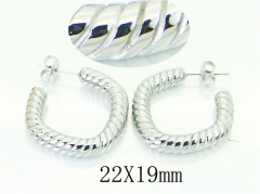 HY Wholesale Earrings 316L Stainless Steel Earrings-HY05E2053PL