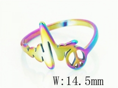 HY Wholesale Rings Stainless Steel 316L Rings-HY15R2245IKV