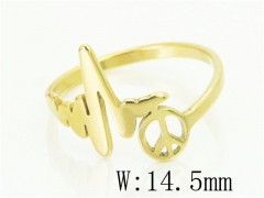 HY Wholesale Rings Stainless Steel 316L Rings-HY15R2244IKB