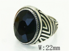 HY Wholesale Popular Rings Jewelry Stainless Steel 316L Rings-HY17R0550HIG