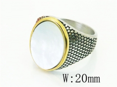 HY Wholesale Popular Rings Jewelry Stainless Steel 316L Rings-HY17R0433HJY