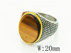 HY Wholesale Popular Rings Jewelry Stainless Steel 316L Rings-HY17R0436HJR