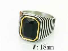 HY Wholesale Popular Rings Jewelry Stainless Steel 316L Rings-HY17R0439HJQ