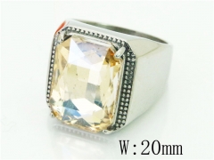 HY Wholesale Popular Rings Jewelry Stainless Steel 316L Rings-HY17R0636HJV