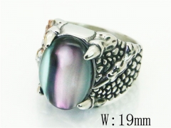 HY Wholesale Popular Rings Jewelry Stainless Steel 316L Rings-HY17R0526HIZ