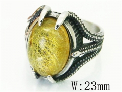 HY Wholesale Popular Rings Jewelry Stainless Steel 316L Rings-HY17R0529HIF