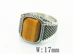 HY Wholesale Popular Rings Jewelry Stainless Steel 316L Rings-HY17R0660HIB