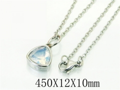 HY Wholesale Necklaces Stainless Steel 316L Jewelry Necklaces-HY15N0123LOQ