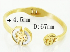 HY Wholesale Bangles Jewelry Stainless Steel 316L Fashion Bangle-HY64B1579HMQ