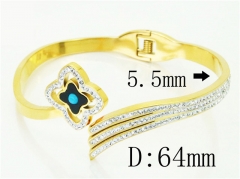 HY Wholesale Bangles Jewelry Stainless Steel 316L Fashion Bangle-HY64B1588IAA