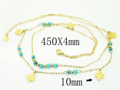 HY Wholesale Necklaces Stainless Steel 316L Jewelry Necklaces-HY32N0786HIL