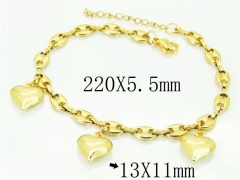 HY Wholesale Bracelets 316L Stainless Steel Jewelry Bracelets-HY66B0121OLD