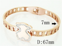 HY Wholesale Bangles Jewelry Stainless Steel 316L Fashion Bangle-HY64B1564HMZ