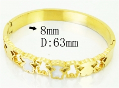 HY Wholesale Bangles Jewelry Stainless Steel 316L Fashion Bangle-HY64B1596HMF