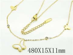 HY Wholesale Necklaces Stainless Steel 316L Jewelry Necklaces-HY47N0182PL