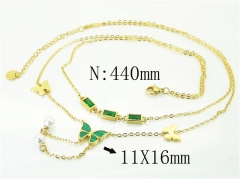 HY Wholesale Necklaces Stainless Steel 316L Jewelry Necklaces-HY32N0804HIR