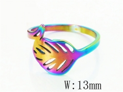 HY Wholesale Popular Rings Jewelry Stainless Steel 316L Rings-HY15R2332IKG