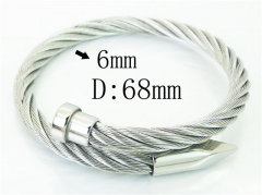 HY Wholesale Bangles Jewelry Stainless Steel 316L Fashion Bangle-HY62B0661HMZ