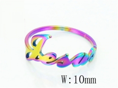 HY Wholesale Popular Rings Jewelry Stainless Steel 316L Rings-HY15R2335IKF