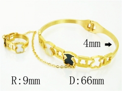 HY Wholesale Bangles Jewelry Stainless Steel 316L Fashion Bangle-HY64B1601IMD